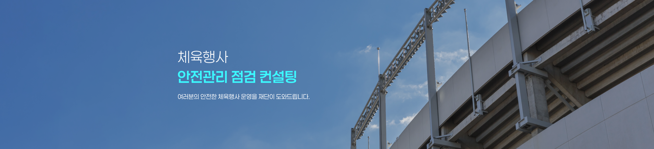 체육행사 안전관리 점검 컨설팅